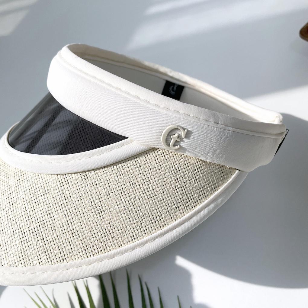 UV-blocking sports hat UV rattan straw sun cap