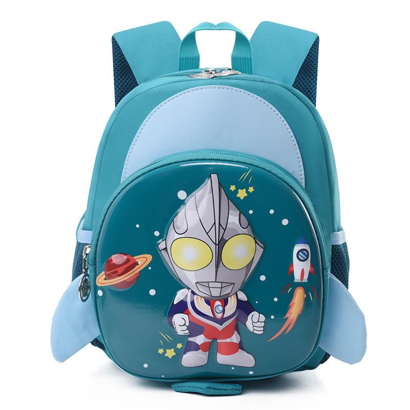 Ultraman Patrol Paw Kindergarten Childrens Cartoon Schoolbag Nylon Backpack
