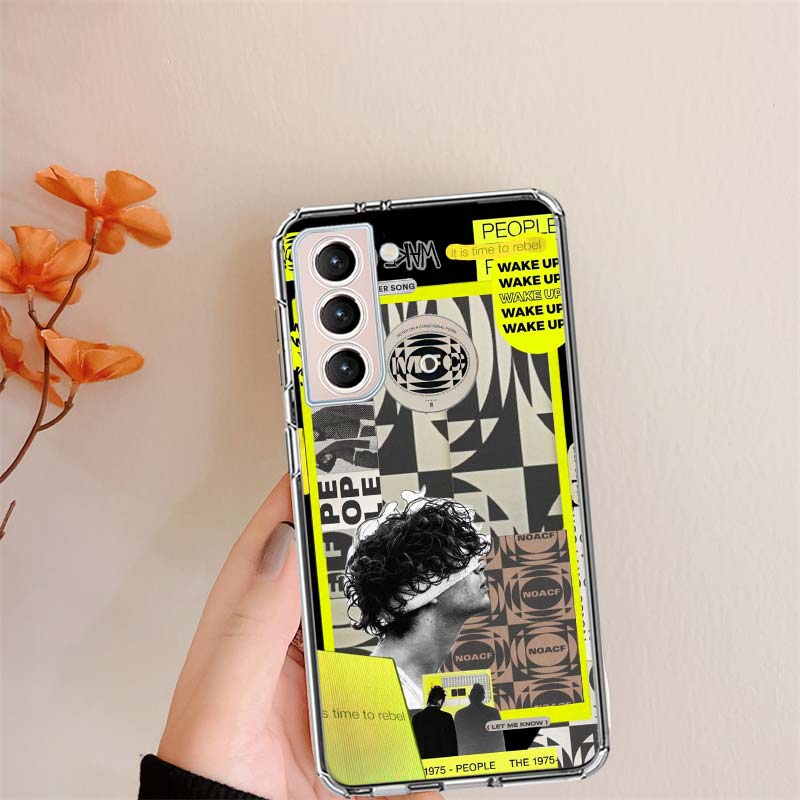 The 1975 About You Clear Phone Cases for Samsung S26 Ultra Galaxy S25 Edge S24 S23 FE S21 Plus S20 S22 S10 Cover Patterned Compa
