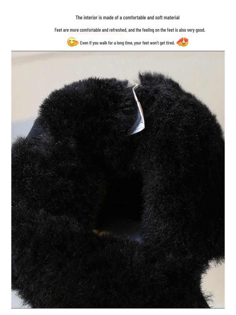 2025 Winter Kids' Fashion Cotton Boots - Trendy British Style, Warm for Boys & Girls