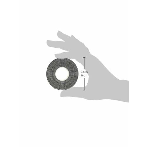 TRUSCO Magic Band Binding Tape Black 10mm x 3m 1mm Thick MKH1030BK
