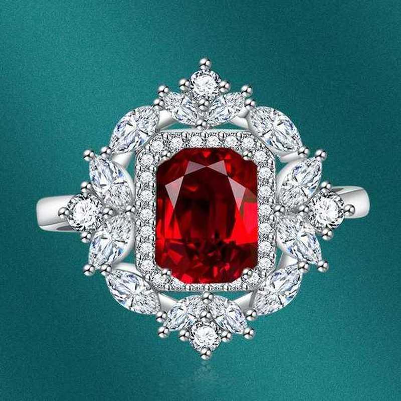 Sace Gems Klassischer Kupferlegierungs-Zirkonring für Damen, Schmuck, Hochzeit, Versprechen, Party, Geschenk