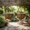 Air And Water Permeability Hanging Flower Pot Iron Basket