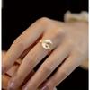 Bohemian Style Moon Shaped Adjustable Ring Vintage Jewelry for Daily Wear & Party Occasions, for Teenager