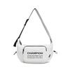 New Champion Fabric Shoulder Bag Regular Unisex Champion White/Pumice Gray/Black U5BACPU34