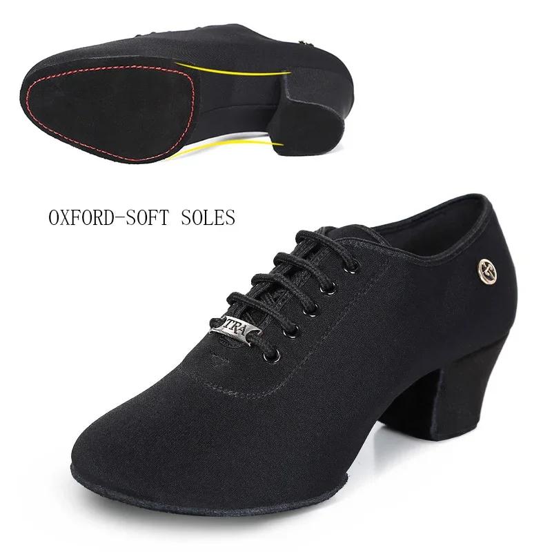 Latin Ballroom Dance Shoes for Women Lace-up Practice Closed Toe Modern Salsa Dance Teaching Performance Dancing Shoes Sneakers