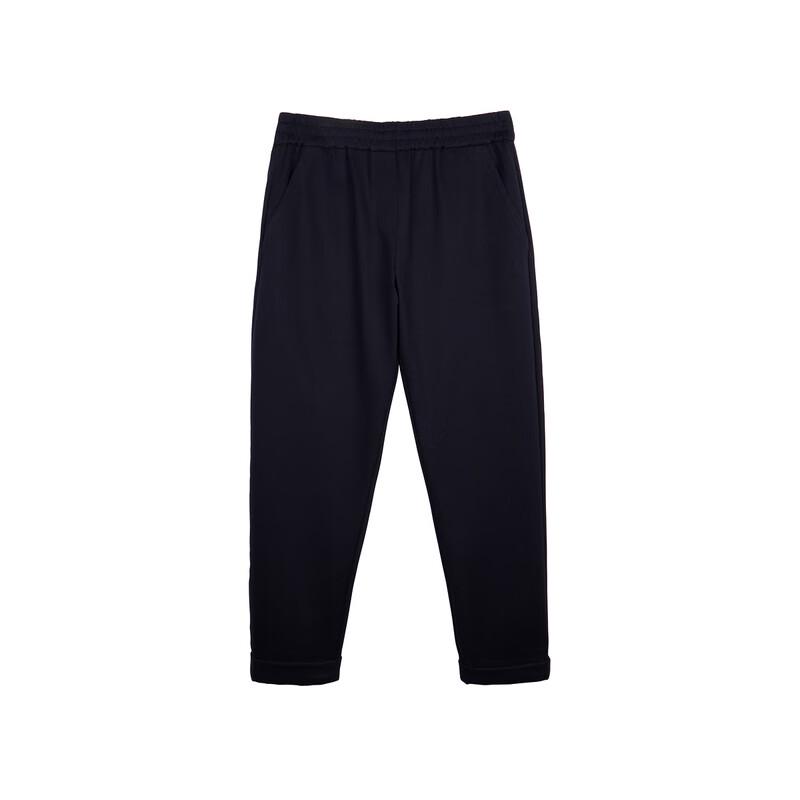LESS Women's Fall Tapered Cropped Commuter Pants