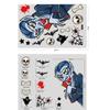 1 Pc Halloween Party Sticker  Ghost Spider Pumpkin Skeleton Sticker for DIY Decroate Window Static Electricity Sticker
