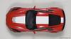 AUTOart Chevrolet Corvette C7 GranSport Stripe Black Hashmark 1/18 Red/White