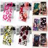 Transparent Cover For iPhone X XS Max Casing New Fashion Flower Fundas Soft Silicone Phone Cover For iPhone XS XR iPhoneX Bumper