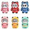 Lovely Panda Face Changing Doll Keychain Charm Fun And Eye Catching Designs Keyrings Accessory For All Ages