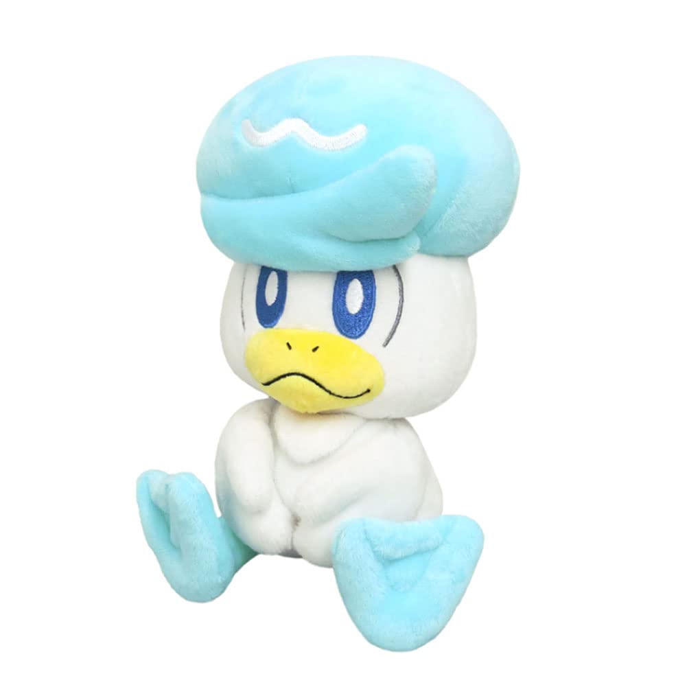 Plush Pocket Monsters Pokémon Toy, Small, All-Star Collection, Birthday/Christmas Gift, pz-sanei001 (Quassu)