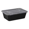 Disposable PP Plastic Takeaway Food Containers with Lids
