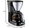 Кофеварка Melitta Easy Top Timer schwarz (1010-15)