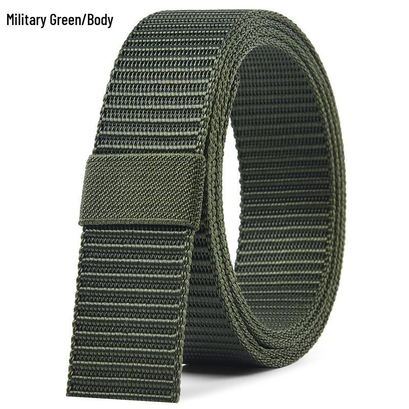 

2025 Automatic Buckle Canvas Belt: Versatile, Durable, Casual Outdoor Wear 130 cm