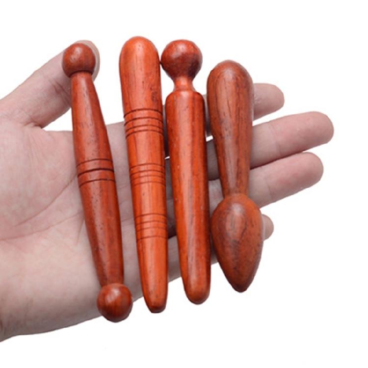 Artisanal Wooden Massage Instrument For Deep Tissue Stimulation And Comfort