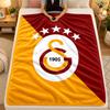 FlaneldeckeGalatasaray FC Warme Weiche Überwurfdecke für den Innenbereich Sofa Bett Wohnzimmergebrauch