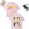 Invincible Blood Splat Logo Merch Men Women T Shirts Hip Hop Pure Cotton Streetwear Tees Graphic  Adult Anime Tops Loose T-shirt