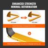 Pallet Fork Extensions, 72" Length 5.5" Width, Heavy Duty Carbon Steel Fork Extensions for Forklifts, 1 Pair Forklift Extensions, Industrial Forklift