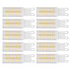 10pcs 4W G9 LED Bulb 54LED Halogen Replacement Bulb Replace Bi-Pin Base Bulb  Wall Sconce