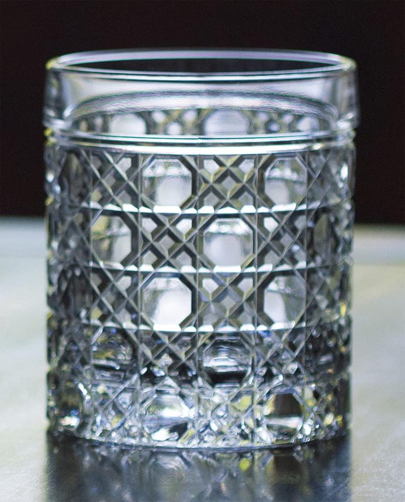 Hirota Glass [Kagome Old Glass] (Clear) 74139