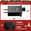 4.5V 1A Class 2 Power Supply LED Transformer, LED Controller IP44 Low Voltage Transformer US Plug for Christmas Light, Halloween String Light