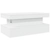 LED Coffee Table White 90 x 50 x 40 cm