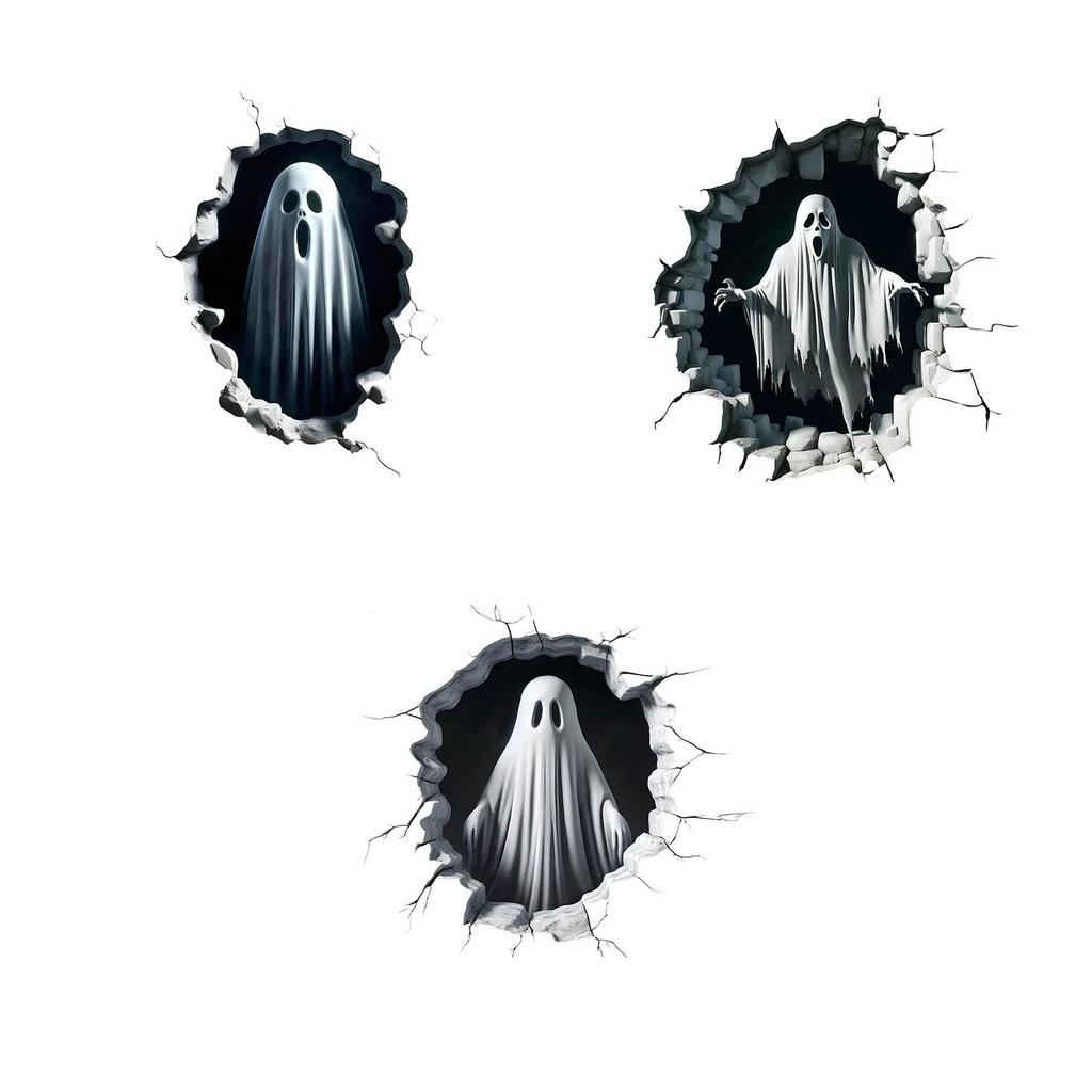 Horror Badezimmer Toilettentank Aufkleber Wasserdichter Toilettenaufkleber Tapete