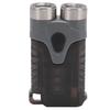 LED Small Powerful EDC Flashlight Mini Keychain Flashlight Outdoor Camping Signal Light Gray