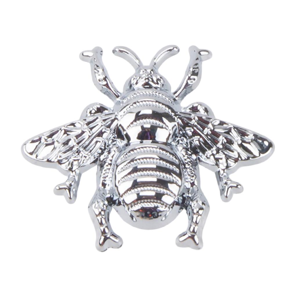 Zinc Alloy Cabinet Knob Creative Bee Shape Single Hole Drawer Handle For Kids Room Decoration Smooth Edge Safe Pull