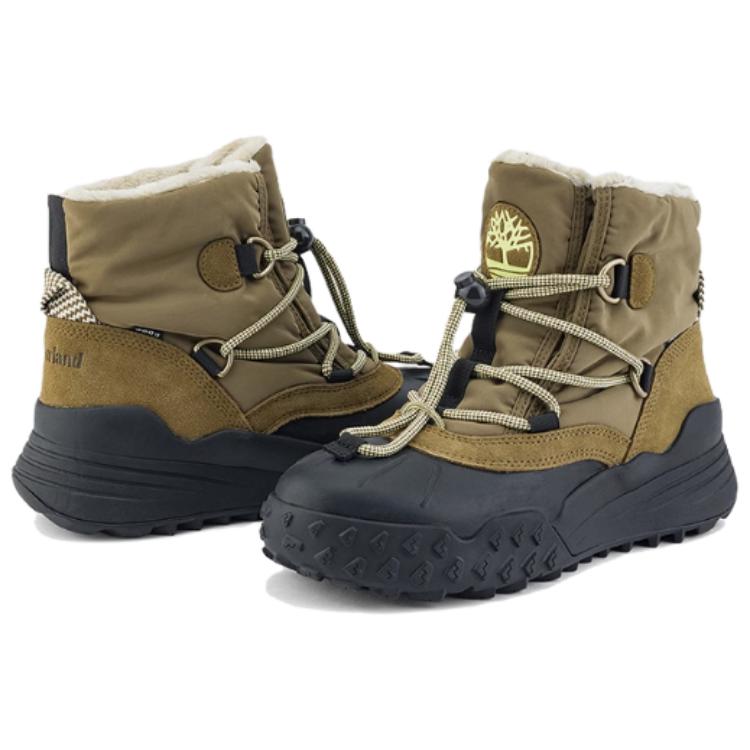 Timberland Moriah Range Weiche Bequeme Vielseitige Kurze Schneestiefel Damenstiefel Grün A29KB-EIX