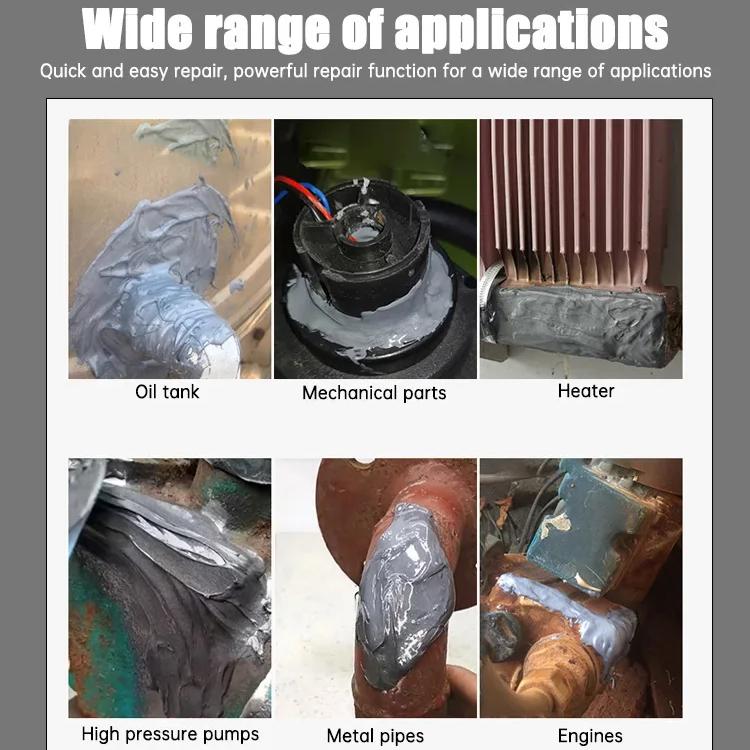 Flux Pastă de Lipit de Înaltă Calitate pentru Reparații Metalice Temperatură Înaltă 2 în 1 Adeziv Industrial AB Turnat Etanșant cu Aderență Puternică Sudură