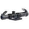 1.5-4x30BE Variable Magnification Riflescope, Mil-Dot Sight, Compatible with 20mm Rails, Airsoft Sight (One-Piece Mount Included)