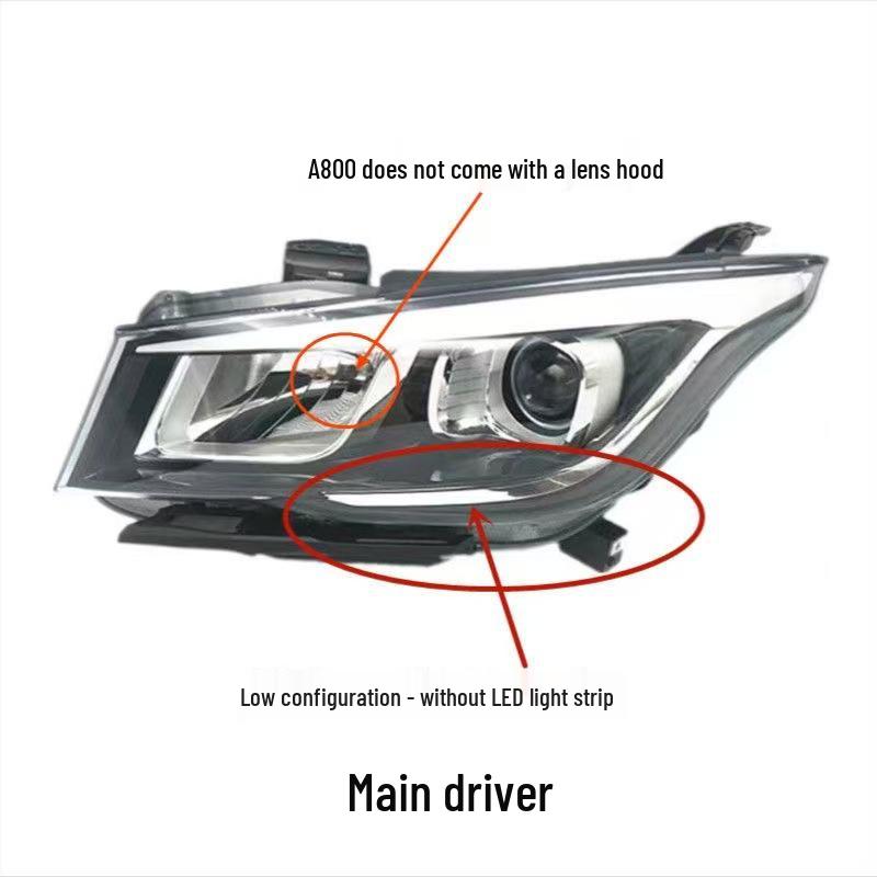 

Compatible Headlight Assembly for Changan Oshan A800 - Includes Left and Right High/Low Beam Headlights