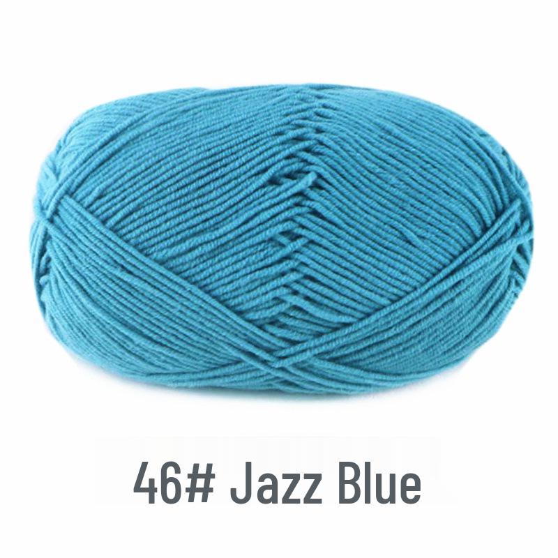 Suhe 4-Ply Combed Milk Cotton Yarn for Crochet & DIY Knitting Projects