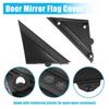 Rear Right Door Side Mirror Flag Triangle Cover Single  for Fiat 500 12-19