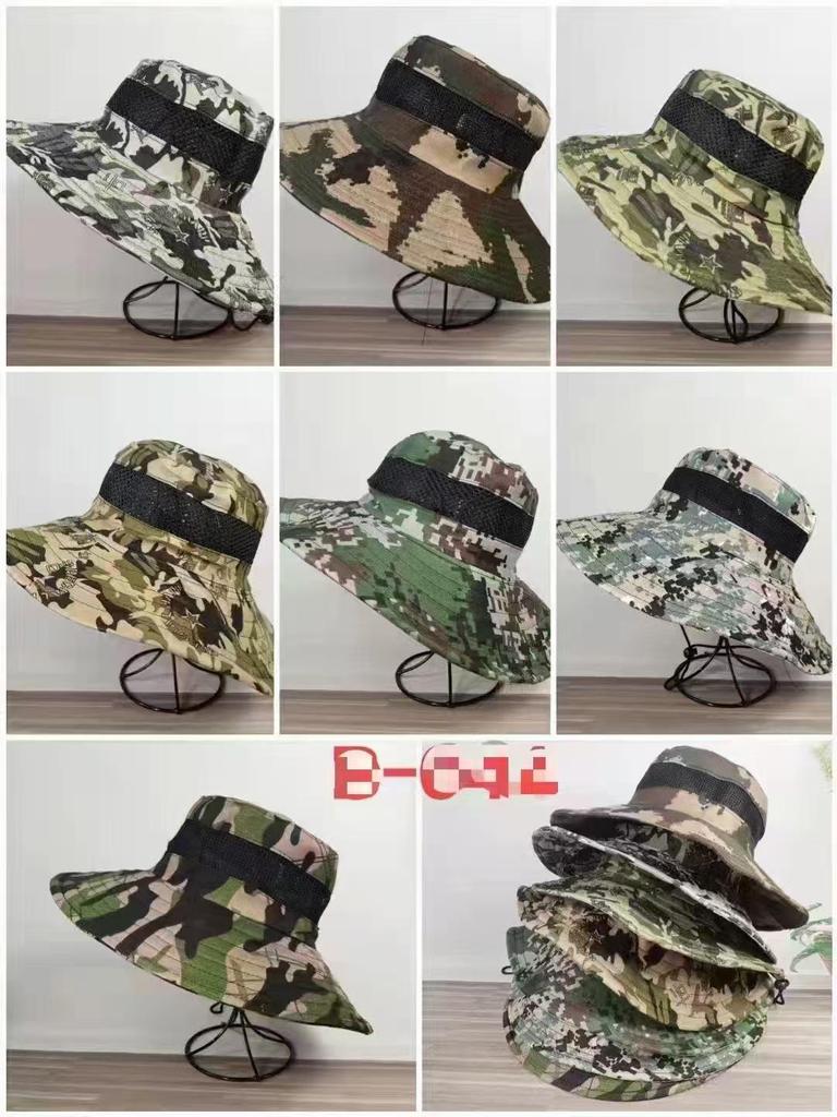 Unisex Outdoor UV-Schutz Sommerhut mit breiter Krempe zum Wandern & Angeln