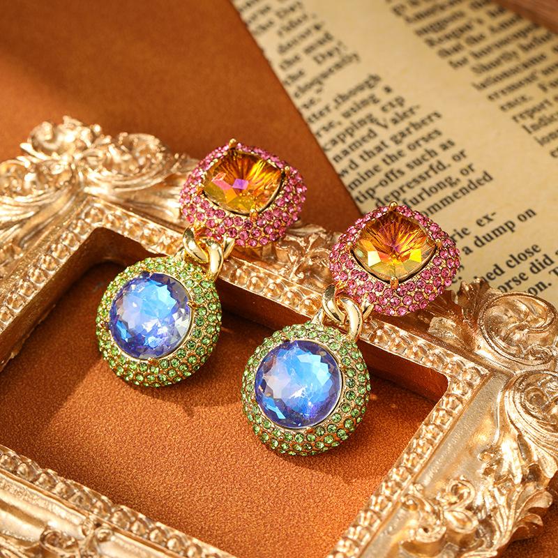 

Ювелирные изделия Женские Легкая роскошь Винтажные серьги Мода Изысканные Преувеличенные серьги Длинные Ювелирные изделия для свадебной вечеринки Подарки