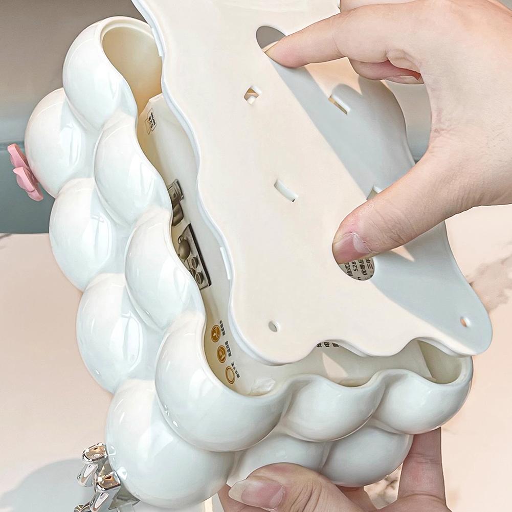 Bubble Tissue Holder Minimalist Paper Storage Box Creative Cotton Candy Tissue Cover Home Decoration