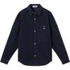 Solid Color Single-Breasted Long Sleeve Pocket Shirt Men Shirts K2S151200019S0228-V0020