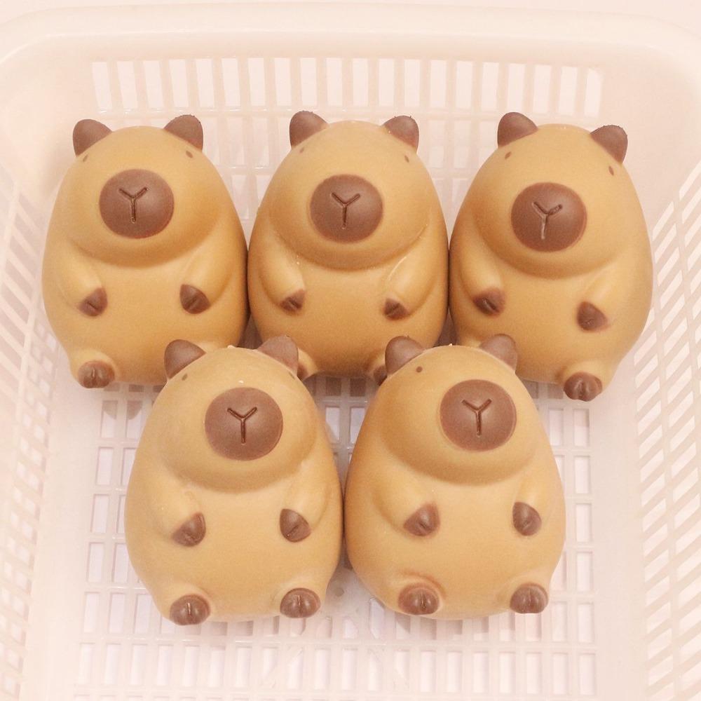 Slow Rebund Capybara Squeeze Toys Cartoon Fidget Sensory Toy New Decompression Toys  Kids Adults