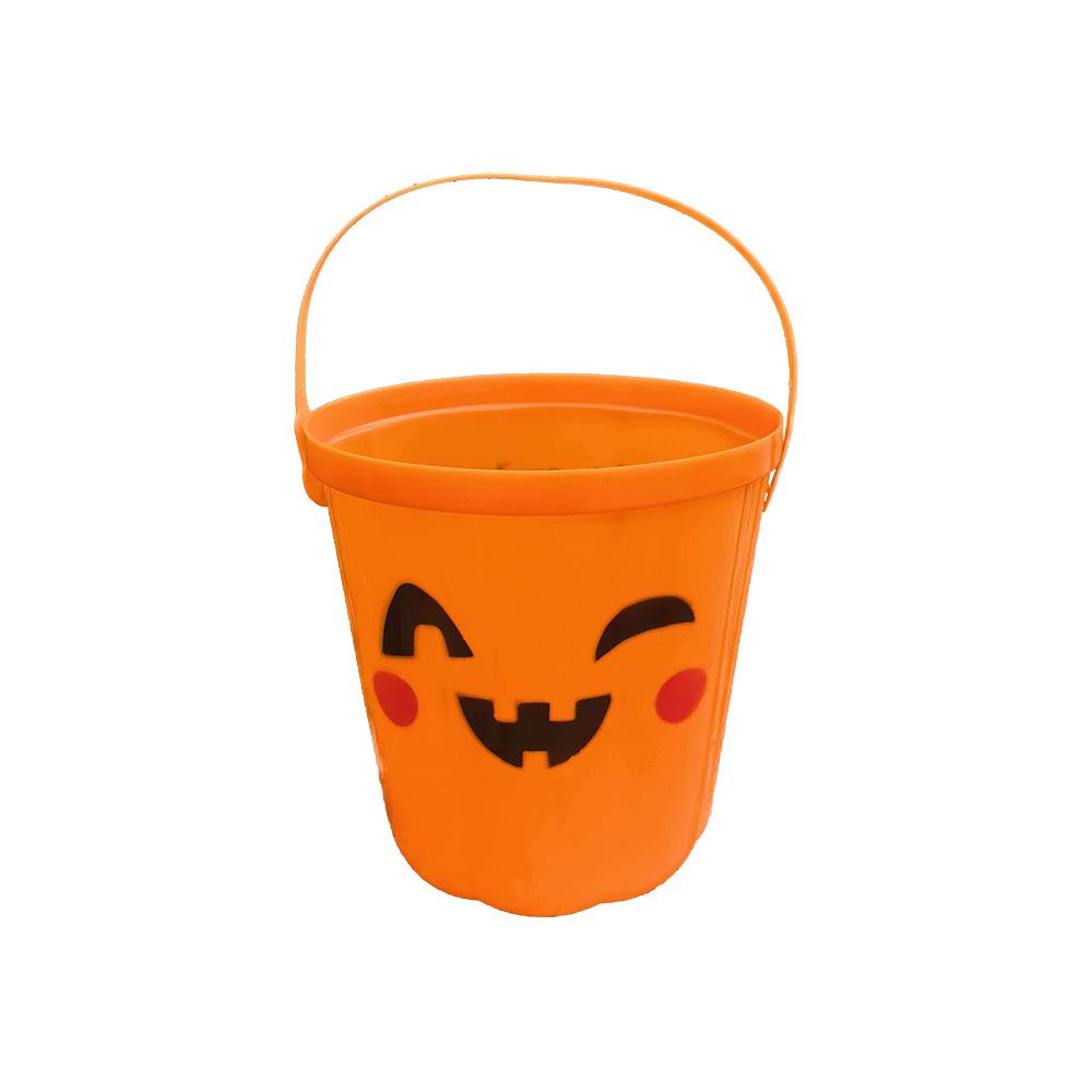 Halloween Colorful Music Pumpkin Lantern & Candy Jar with Sound Control