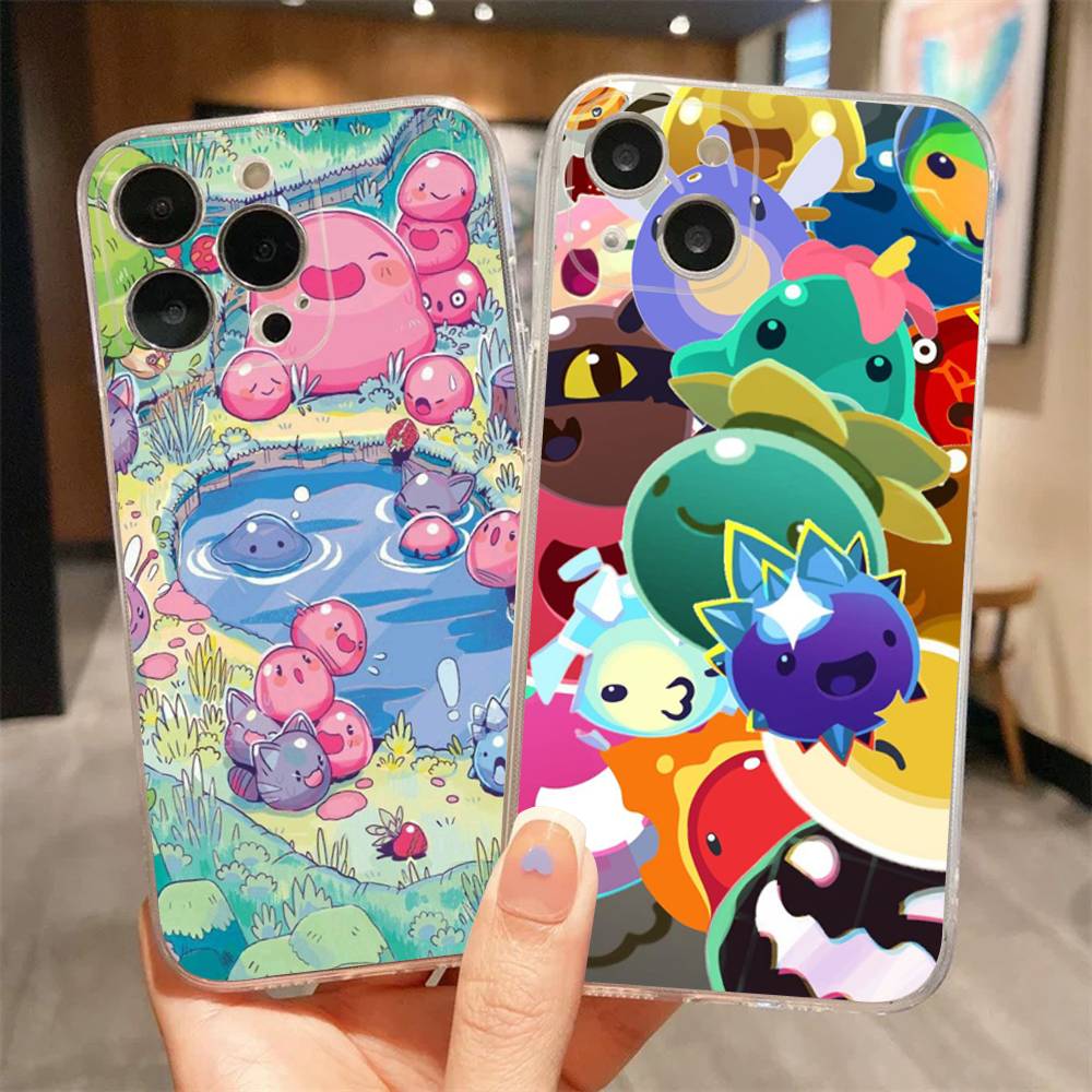 popular Game S-Slime R-Rancher For iPhone 17 Air 16 Pro Max 15 14 13 12 11 Plus phone Case