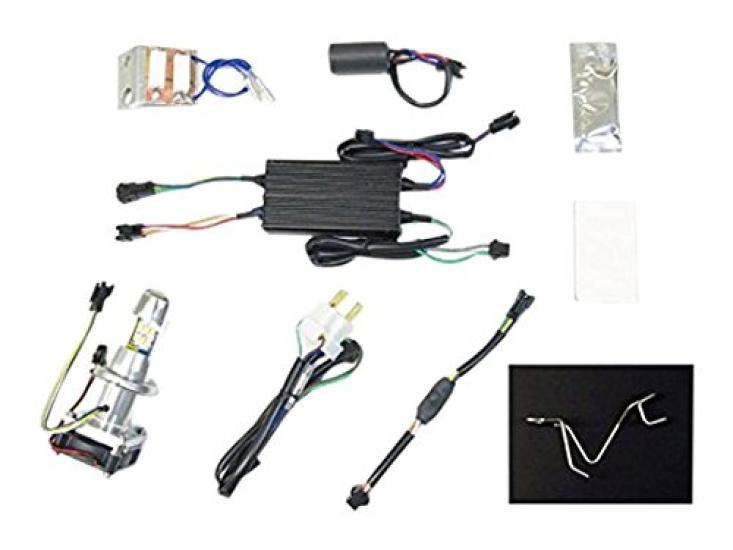 PROTEC LED Headlight Cyclone for 2013 and Later Cross Cub 110 65028 Bulbs, Series, (JA10) -