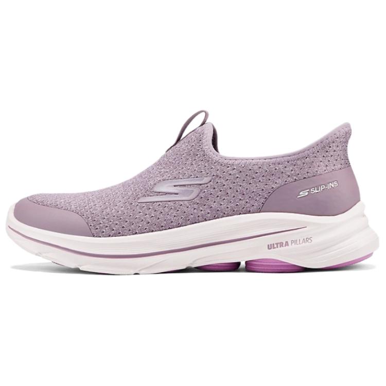 Skechers Go Walk 8 Легкие Удобные Дышащие Поддерживающие Амортизирующие Обувь для Ходьбы Женская кроссовка Розовый 125933-MVE 35