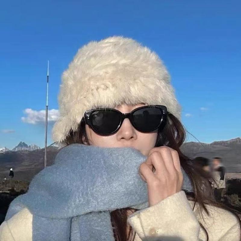 Retro Cat Eyes Foldable Sunglasses Fashionable High-End Fashion-Proof Sun Protection Uv400 Lady Sunglasses