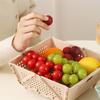 Plastic Collapsible Colander Kitchen Food Strainer for Fruit, Vegetables Foldable Drain Basket with