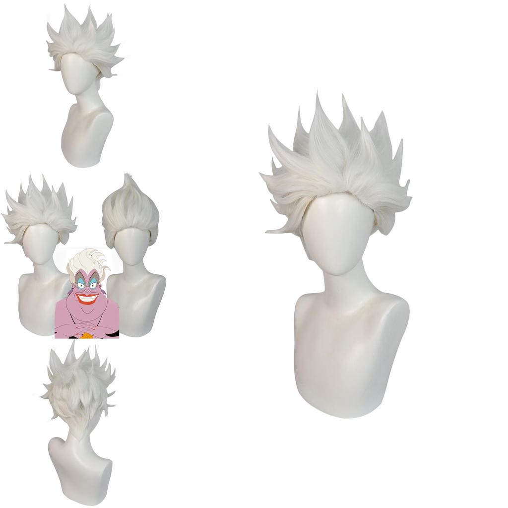 The Little Mermaid Ursula Cosplay Wig From Hightemperature Silk For Anime And Costume Role Play