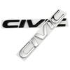 Metal 3D Car Stickers Side Fender Badge Rear Trunk Emblem Decal Styling for Honda CIVIC Logo 10th 11th 8th 2024 2023 Accessories