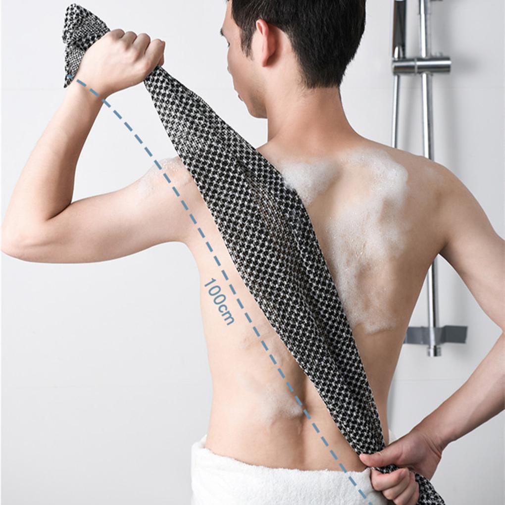 2pack/lot Blissal Shower Scrubber 25 100cm Extra Long Exfoliating Washcloth Exfoliating Shower Towel